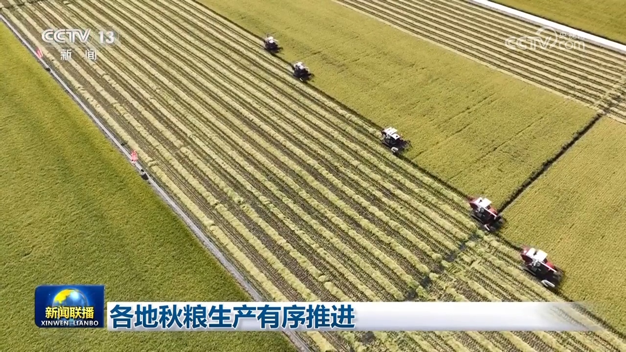 各地秋粮生产有序推进